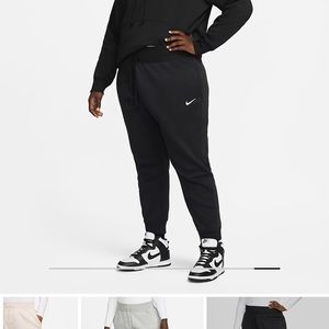 Nike high waisted joggers/sweatpants